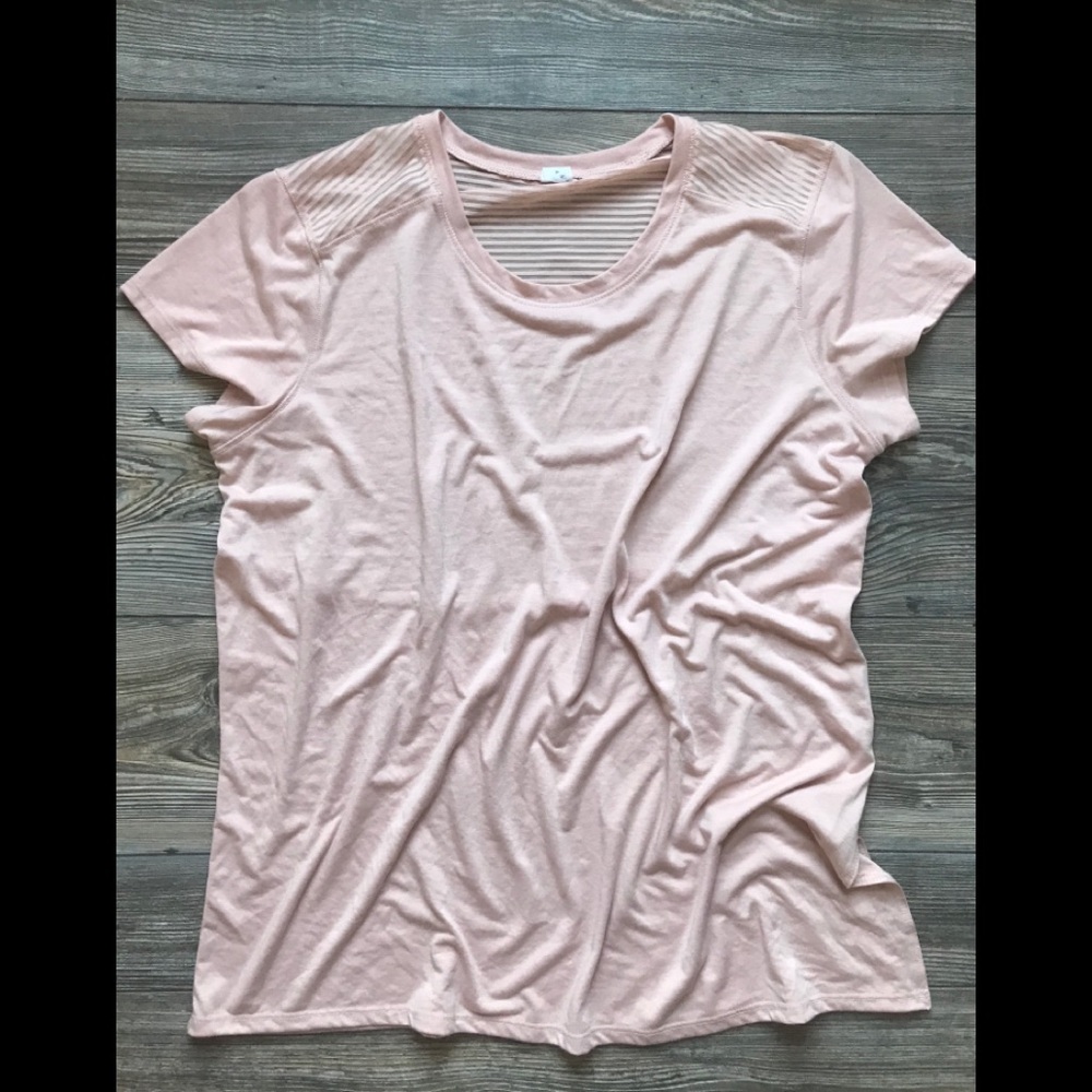 SOLD OLD NAVY Active Pink Blush Tee Shirt - Picture 5 of 5